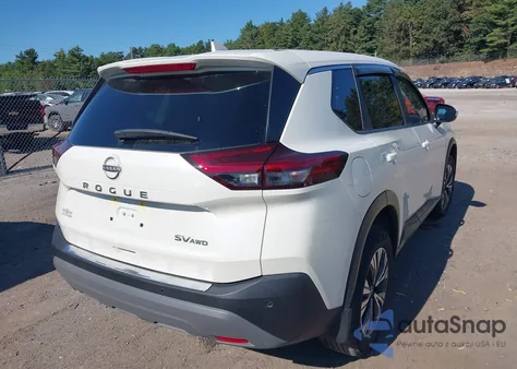 2023 Nissan Rogue Sv Intelligent Awd from USA, damaged, VIN JN8BT3BB0PW477328